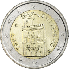 San Marino, 2 Euro, 2007, Rome, Bi-Metallic, MS(60-62)