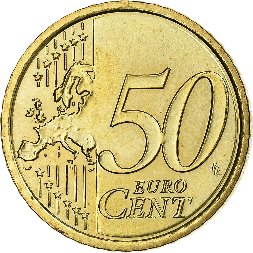 San Marino, 50 Centimes, 2008, Rome, Nordic gold, SPL
