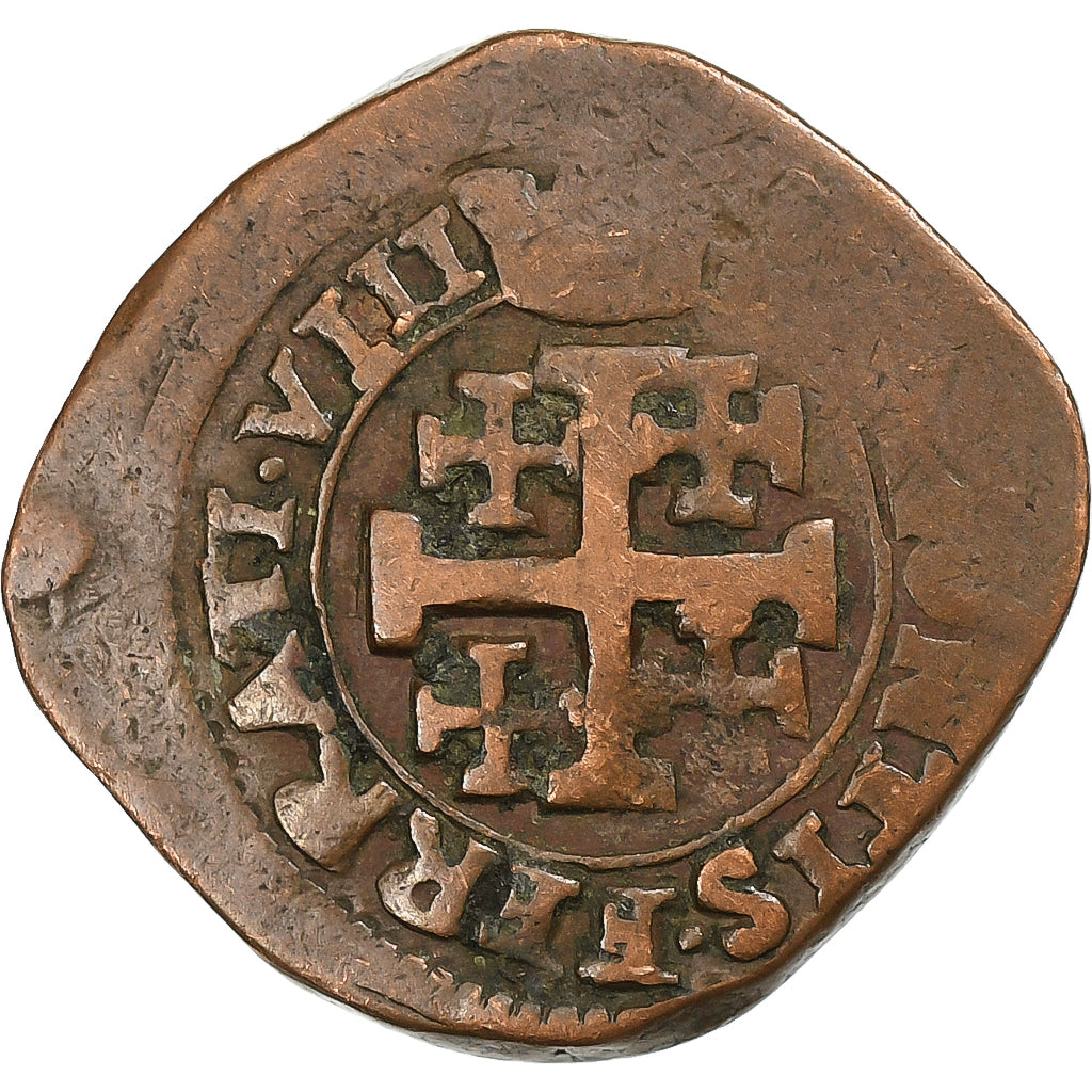 Duchy of Montferrat, Ferdinando Carlo III, Grosso, n.d. (1669-1708), Casale