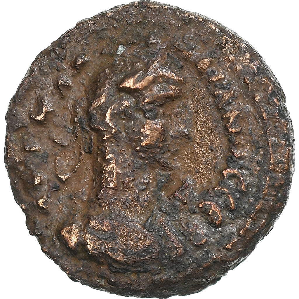 Vabalathus and Aurelian, Tetradrachm, 270-271, Alexandria, Billon, F(12-15)