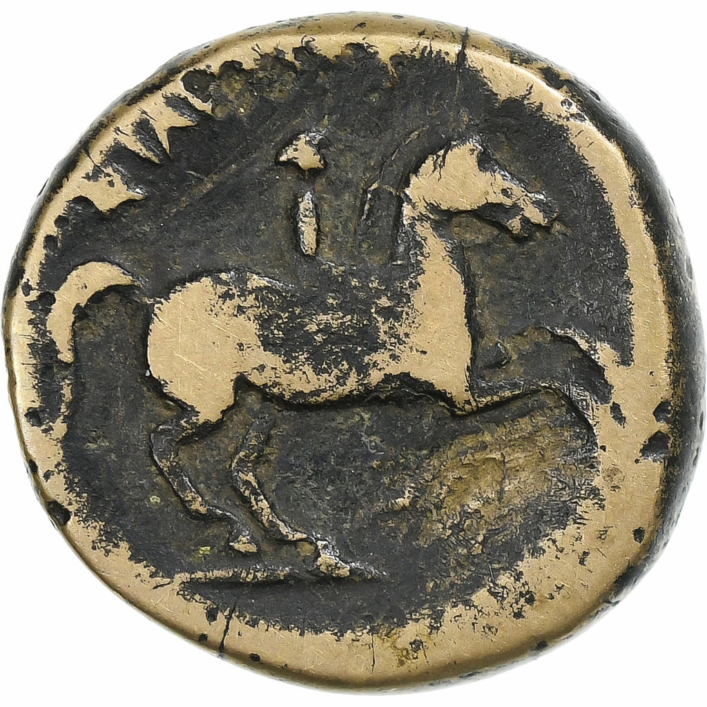 Philip II, Æ Unit, 359-294 BC, Uncertain mint, Bronze, F(12-15), HGC:3-882