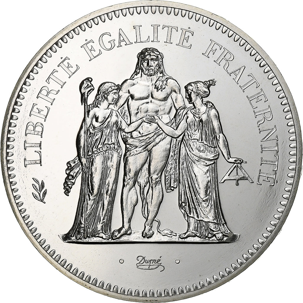 France, 50 Francs, Hercule, 1978, MDP, série FDC, Silver, MS(65-70)
