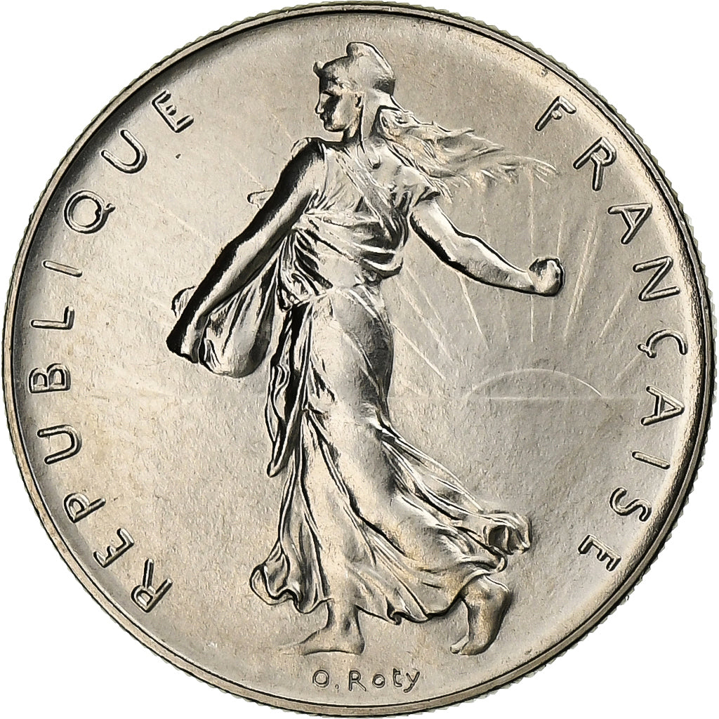 Francia, 1 Franc, Semeuse, 1978, MDP, série FDC, Nichel, FDC