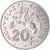 Coin, New Caledonia, 20 Francs, 1999