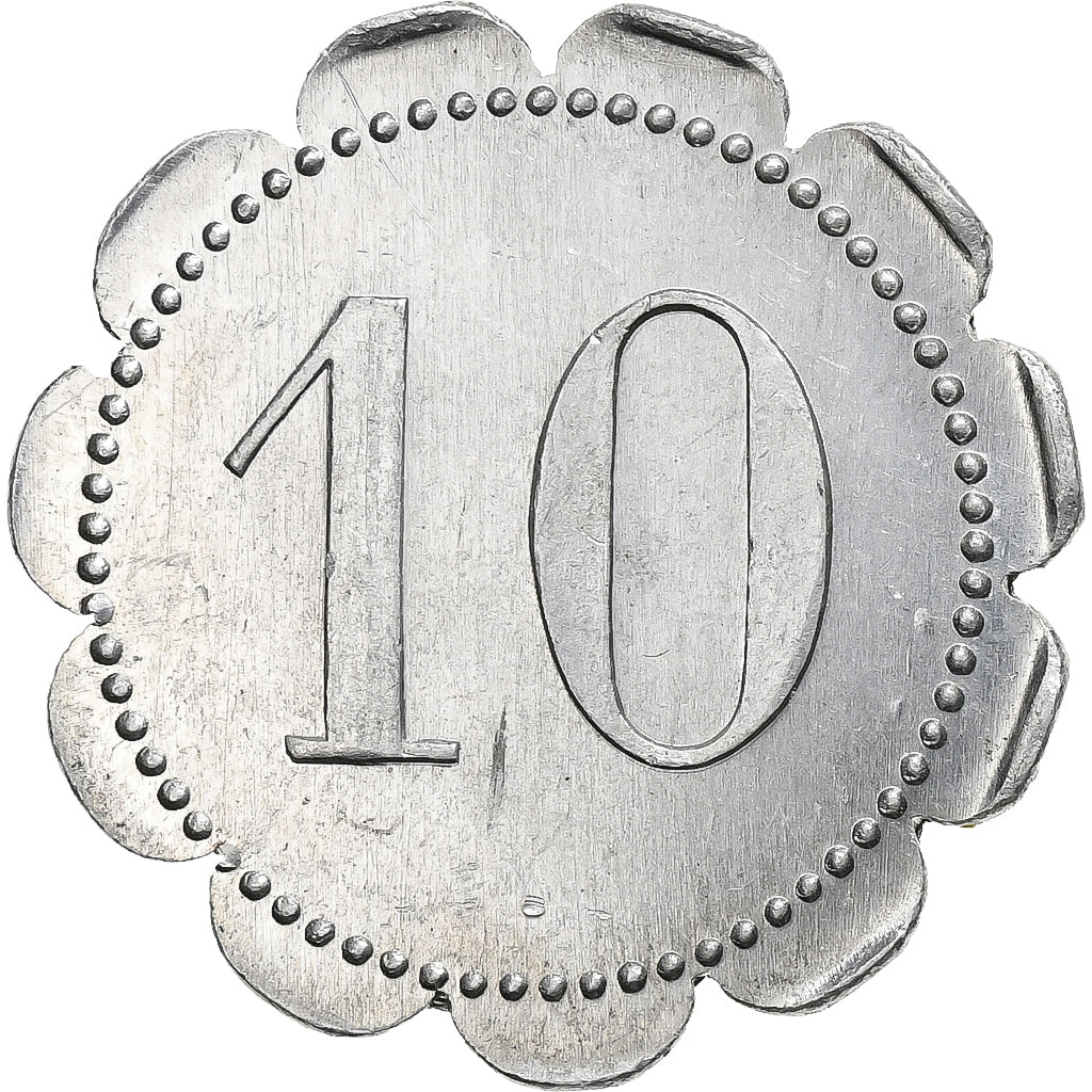 Francia, 171e Régiment d'Infanterie, 10 Centimes, SPL-, Alluminio