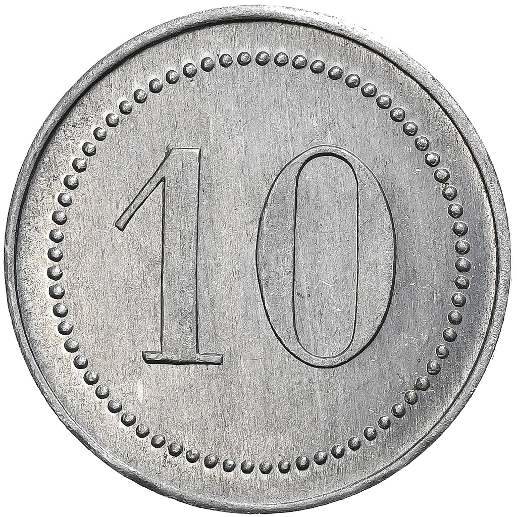 Francia, 117e Régiment d'Infanterie, 10 Centimes, SPL-, Alluminio