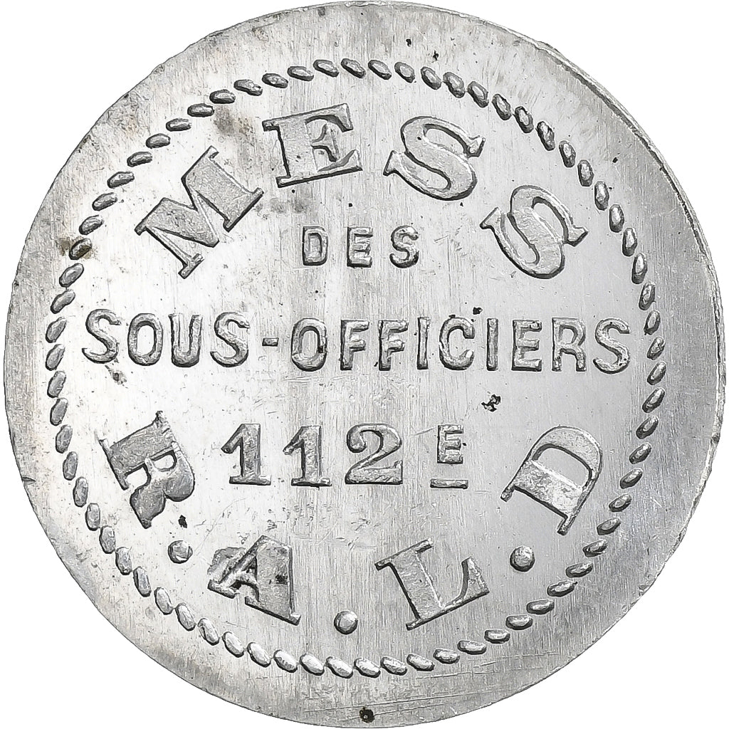 Francja, 112e R.A.L.D., 25 Centimes, AU(55-58), Aluminium