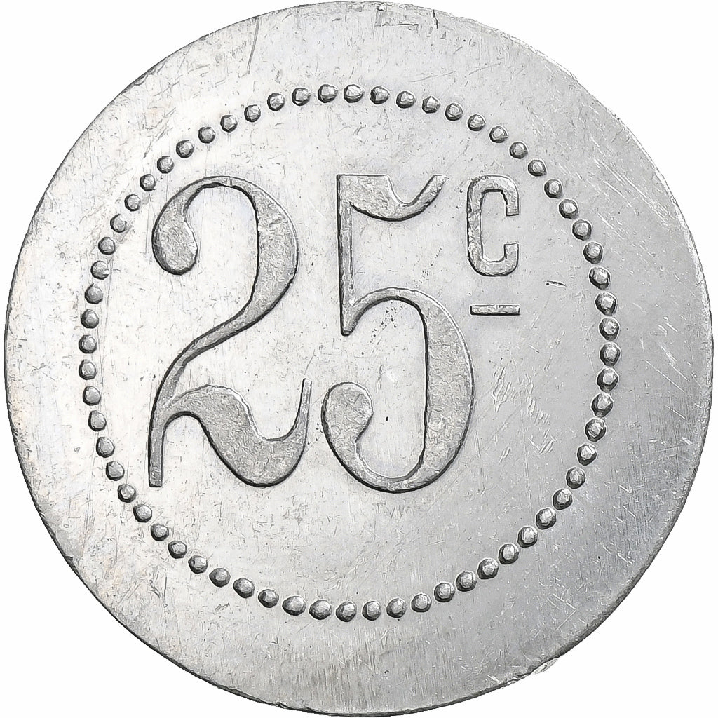 Francja, 112e R.A.L.D., 25 Centimes, AU(55-58), Aluminium