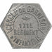 France, 171e Régiment d'Infanterie, 25 Centimes, AU(55-58), Aluminium