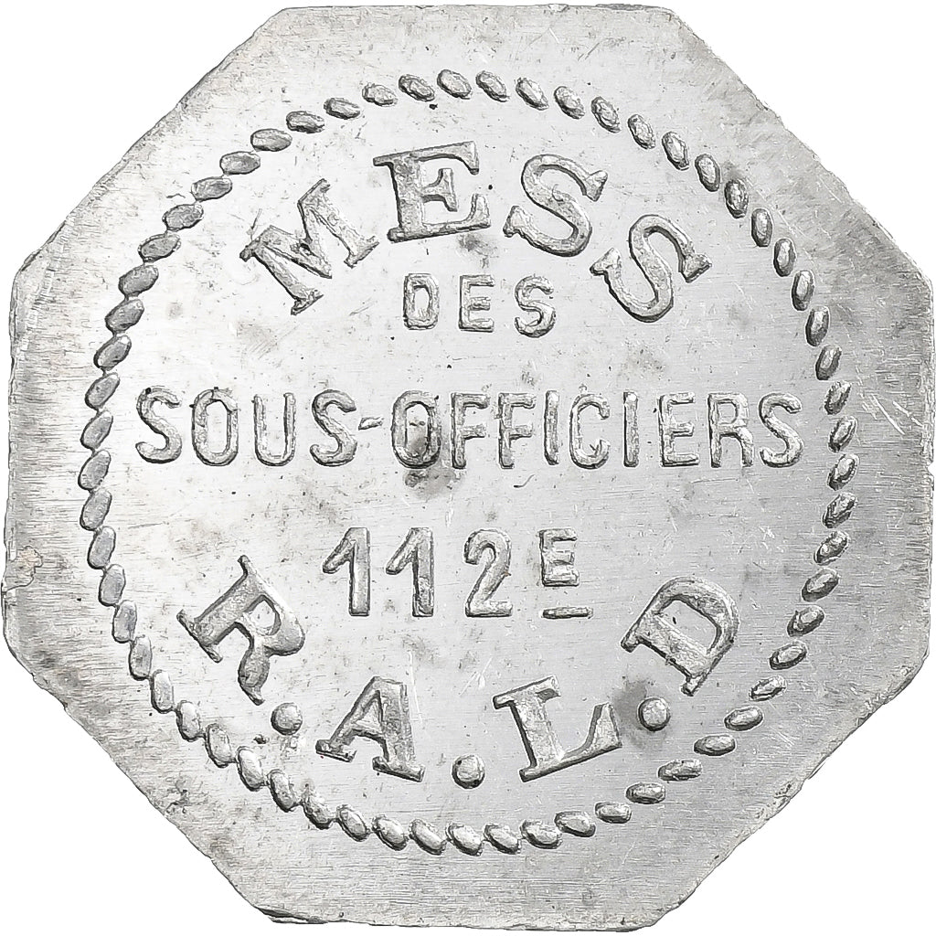 Francia, 112e R.A.L.D., 1 Franc, SPL-, Alluminio