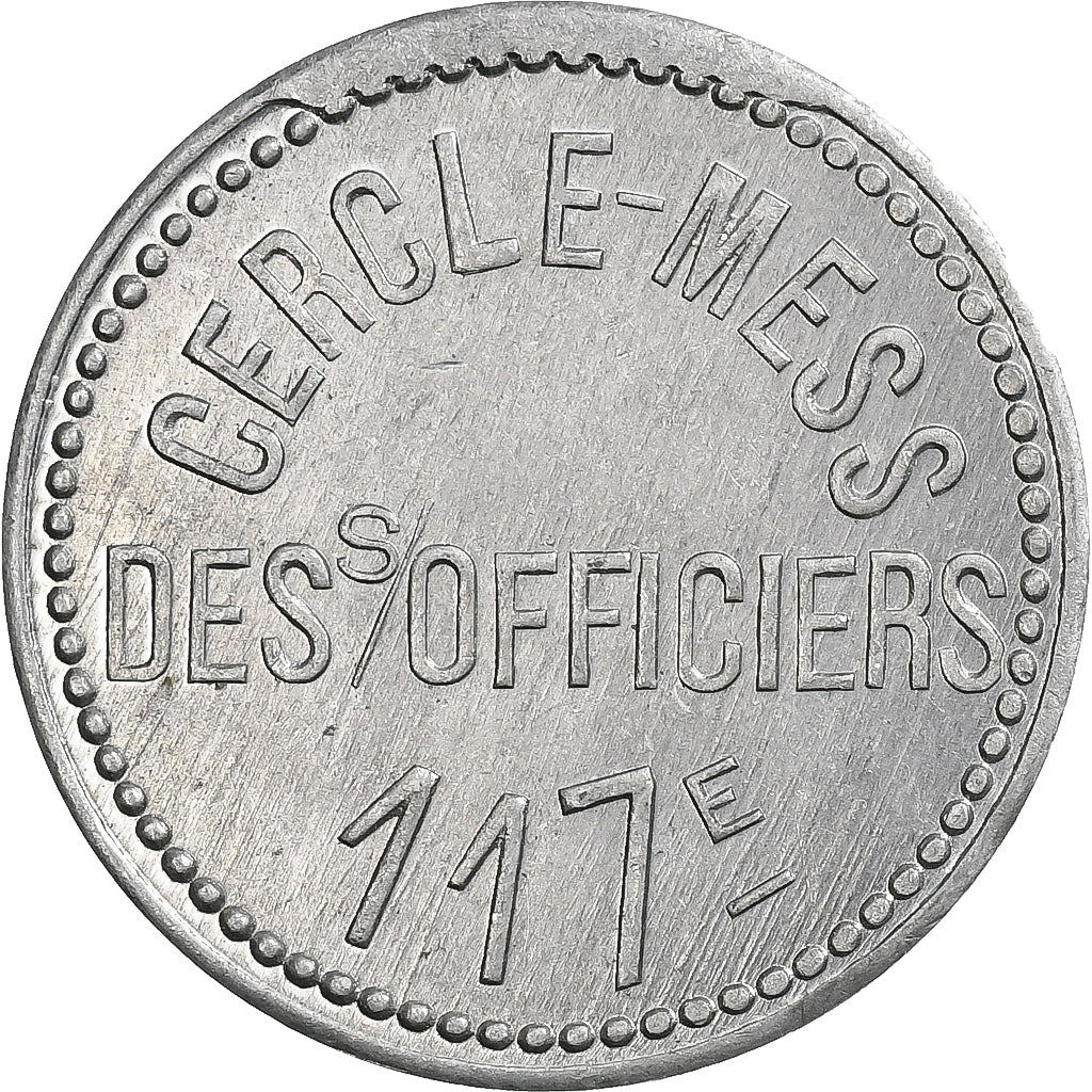 Francia, 117e Régiment d'Infanterie, 1 Franc, SPL-, Alluminio