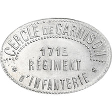 France, 171e Régiment d'Infanterie, 1 Franc, SUP, Aluminium