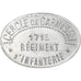France, 171e Régiment d'Infanterie, 1 Franc, SUP, Aluminium