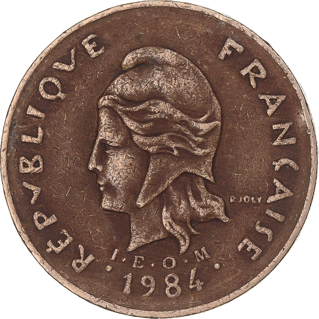 Monnaie, Nouvelle-Calédonie, 100 Francs, 1984