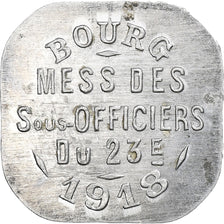 Francja, Bourg-en-Bresse, 20 Centimes, 1918, AU(55-58), Aluminium