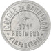 France, 171e Régiment d'Infanterie, 2 Francs, AU(55-58), Aluminium