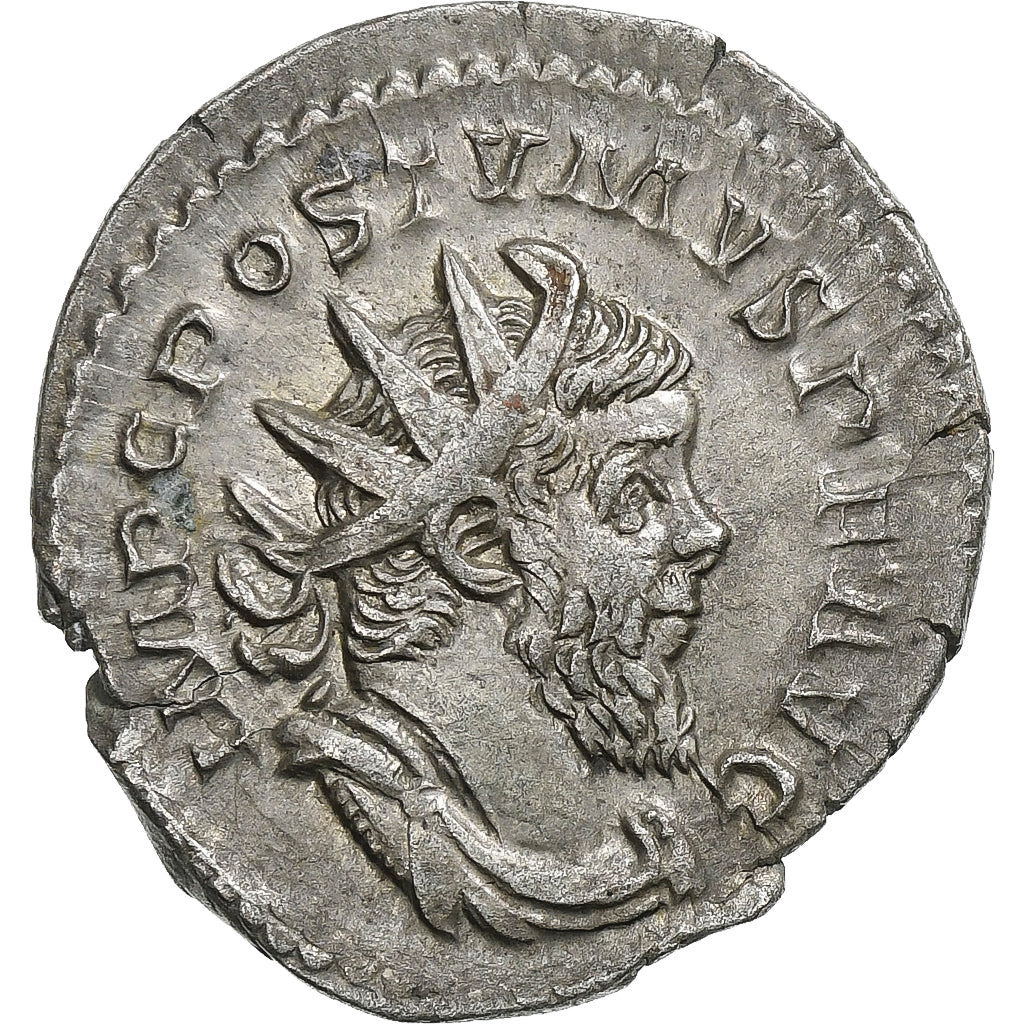 Postumus, Antoninianus, 262-263, Trier, Bilon, AU(50-53), RIC:74