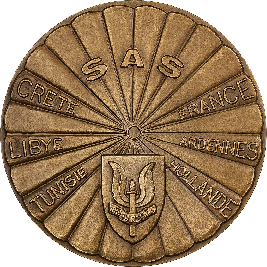 Frankreich, Medaille, SAS, Amherst, Bronze Florentin, VZ