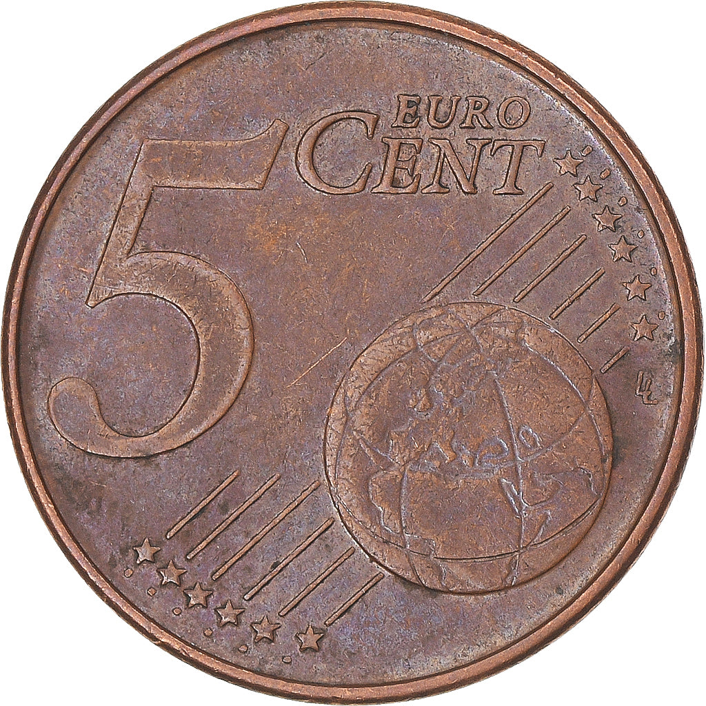 Bélgica, 5 Euro Cent, 1999