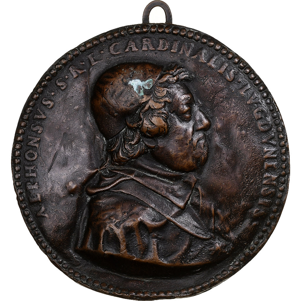 França, medalha, Alphonse-Louis du Plessis de Richelieu, Cardinal of Lyon