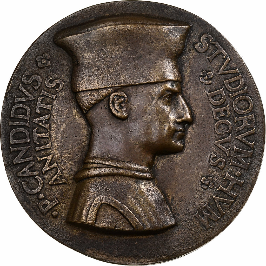 Itália, medalha, Peter Candid, Études humanistes, Bronze, AU(50-53)