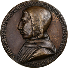 Italie, Médaille, Girolamo Savonarola, Bronze, TTB+