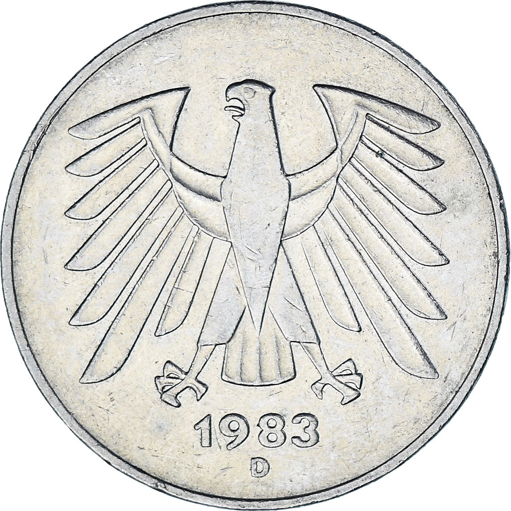 Deutschland, 5 Mark, 1983