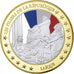 Francja, medal, Les piliers de la République, Laïque, 2010, Stop miedzi