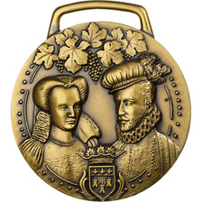 France, Medal, Confrérie des Maitres Vignerons, Bronze Florentin, AU(55-58)
