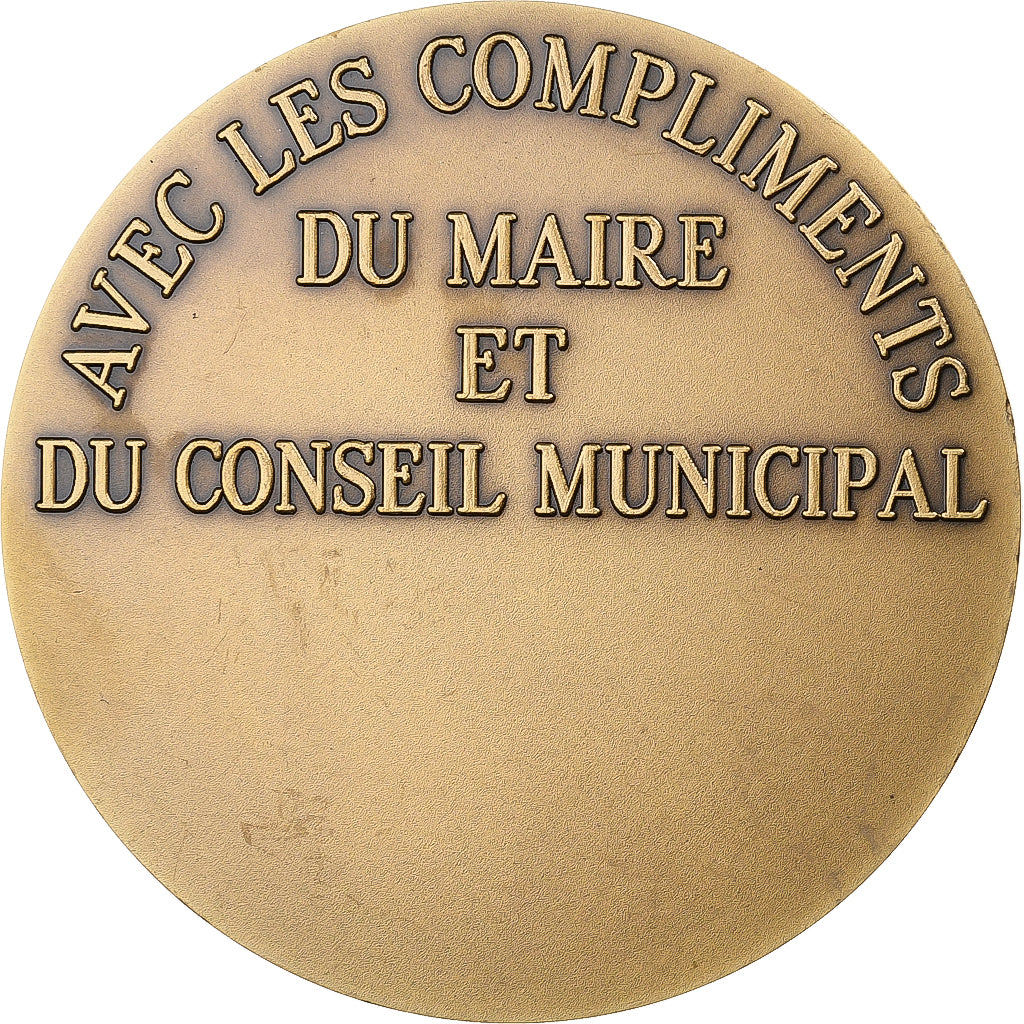 Francia, medaglia, Compliments, Château-Renault, Bronze Florentin, SPL-