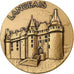 França, medalha, Hommage, Langeais, Bronze Florentin, Pichard, AU(55-58)