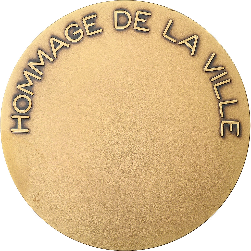 França, medalha, Hommage, Langeais, Bronze Florentin, Pichard, AU(55-58)