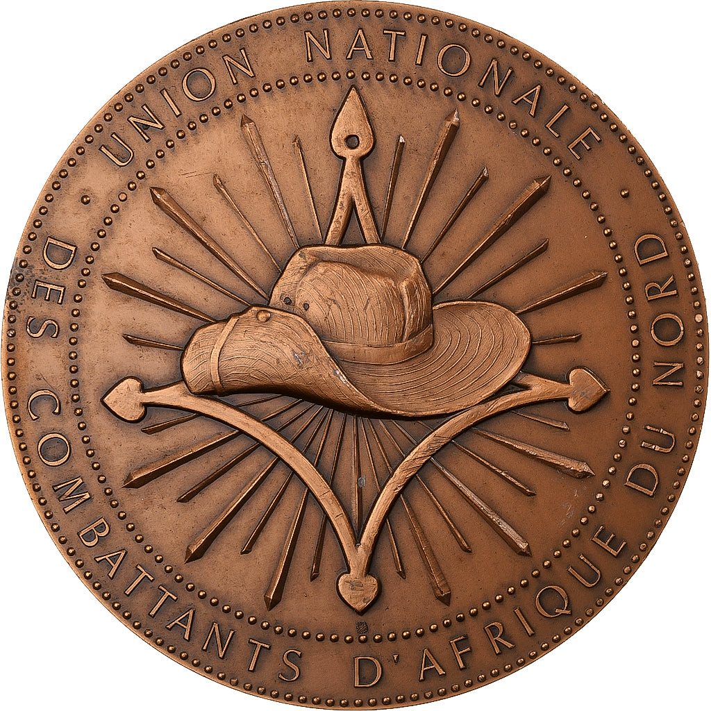 France, Médaille, Union Nationale des Combattants d'Afrique du Nord, 1983, MDP