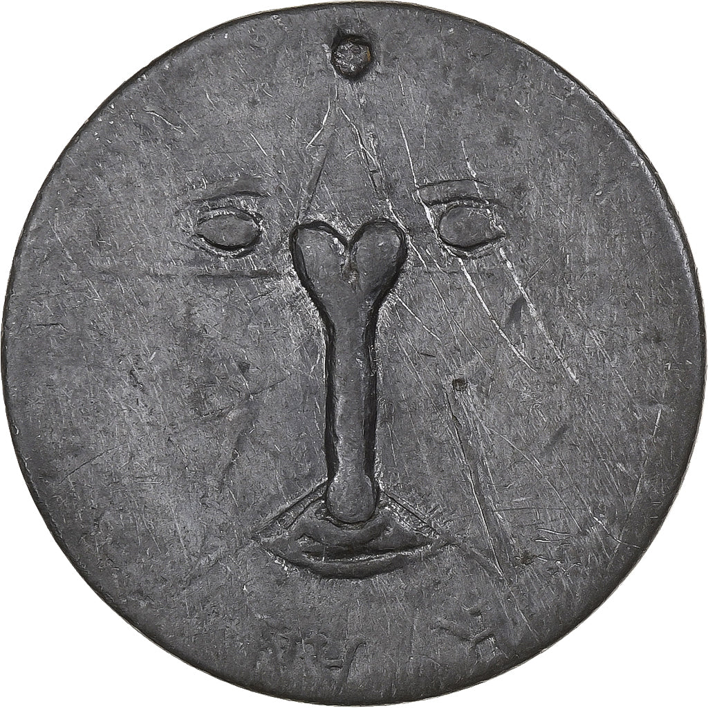 Francia, Erotic token, Planète Mars, 1929, Ferro, Satirique, MB