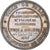Frankreich, Medaille, Ville de Paris, Enseignement du Dessin, 1882, Silber