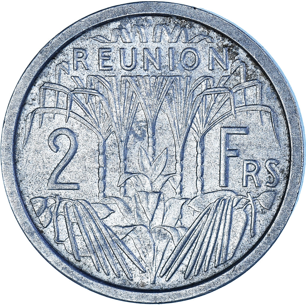 Reunião, 2 Francs, 1948