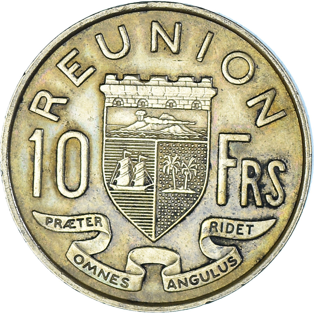 Reunion, 10 Francs, 1955