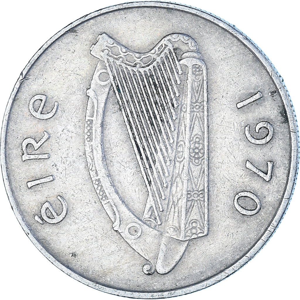 Coin, Ireland, 5 Pence, 1970
