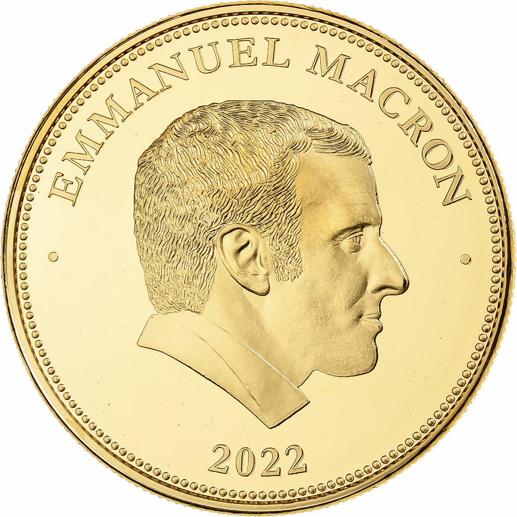 France, Médaille, Emmanuel Macron, Président de la République, 2022, Utrecht