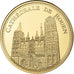 Francia, medalla, Cathédrale de Rouen, Utrecht, Cobre - níquel dorado, FDC
