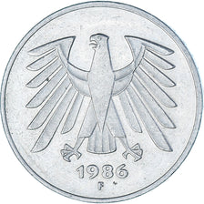 Moneta, Germania, 5 Mark, 1986