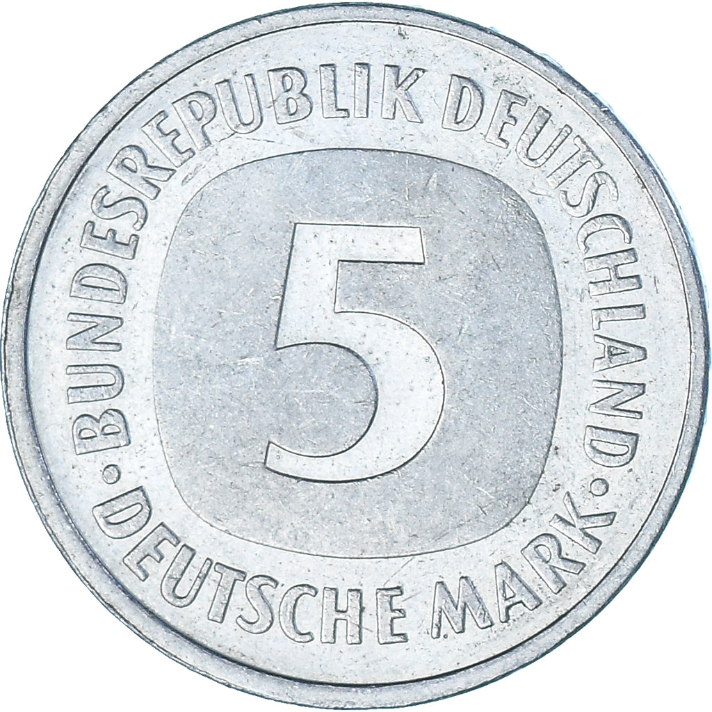 Moneta, Germania, 5 Mark, 1986