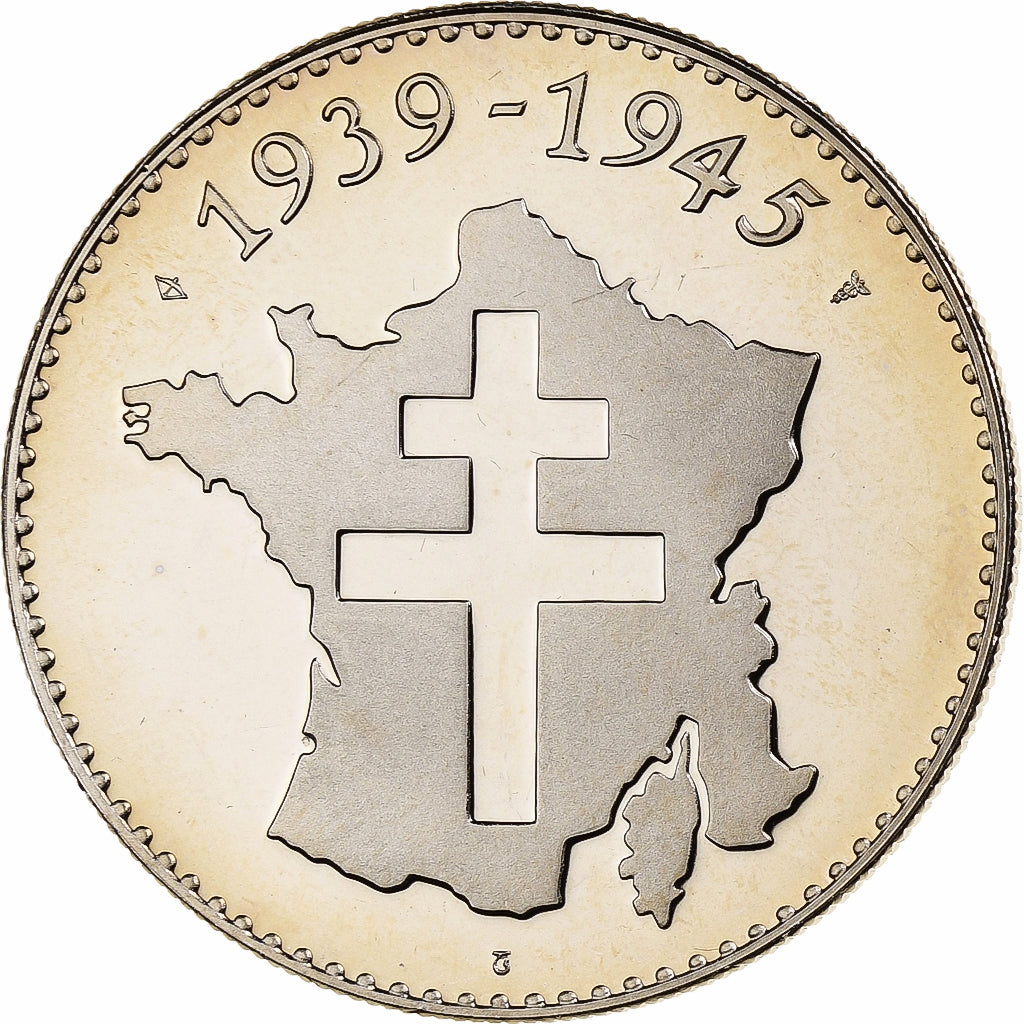 Francia, medaglia, 1939-1945, Débarquement de Normandie, Rame-nichel