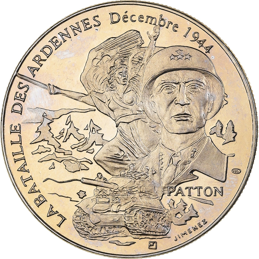 Francia, medaglia, 1939-1945, La bataille des Ardennes, décembre 1944