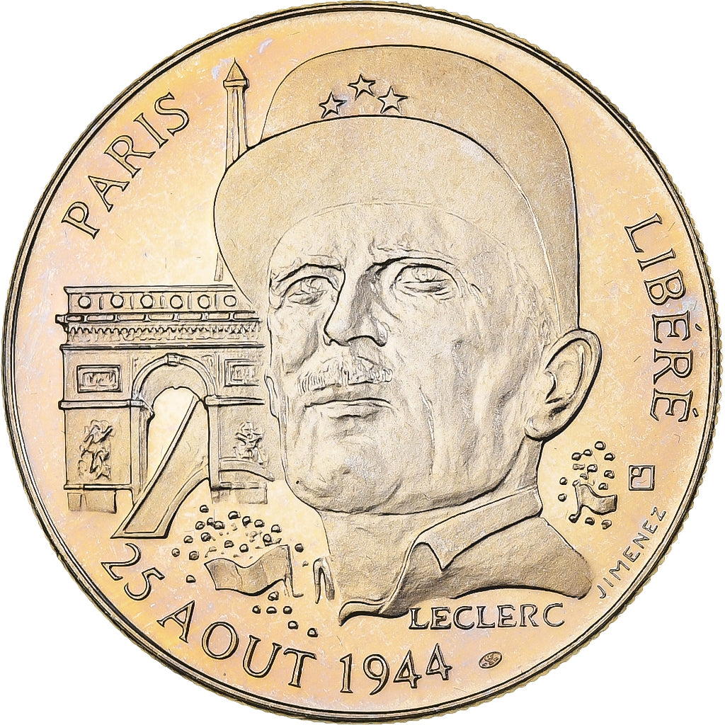 Francia, medaglia, 1939-1945, Paris libéré, 25 Août 1944, Leclerc