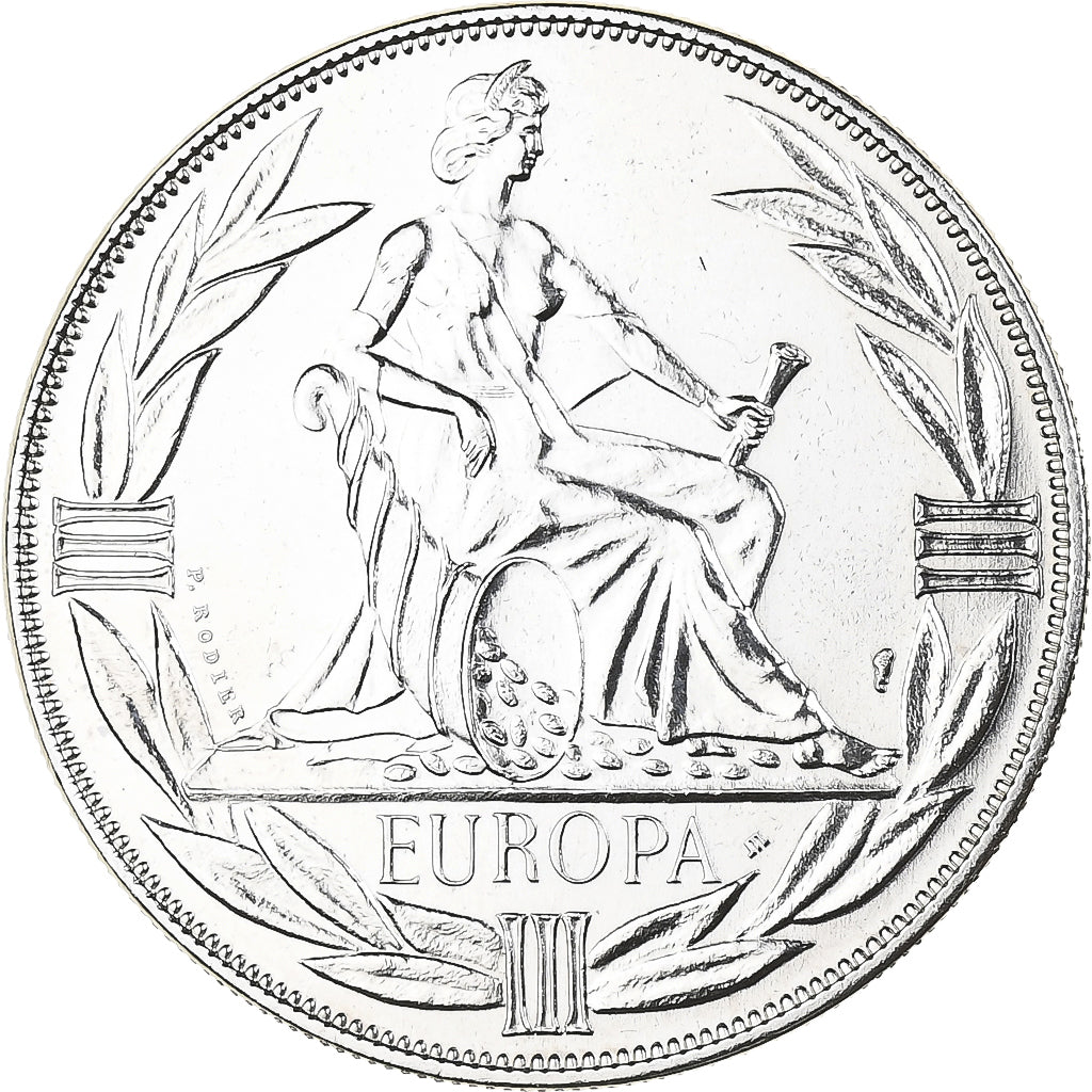 Francia, medaglia, Ecu Europa, Europe Assise, 1981, MDP, Rame-nichel, Rodier