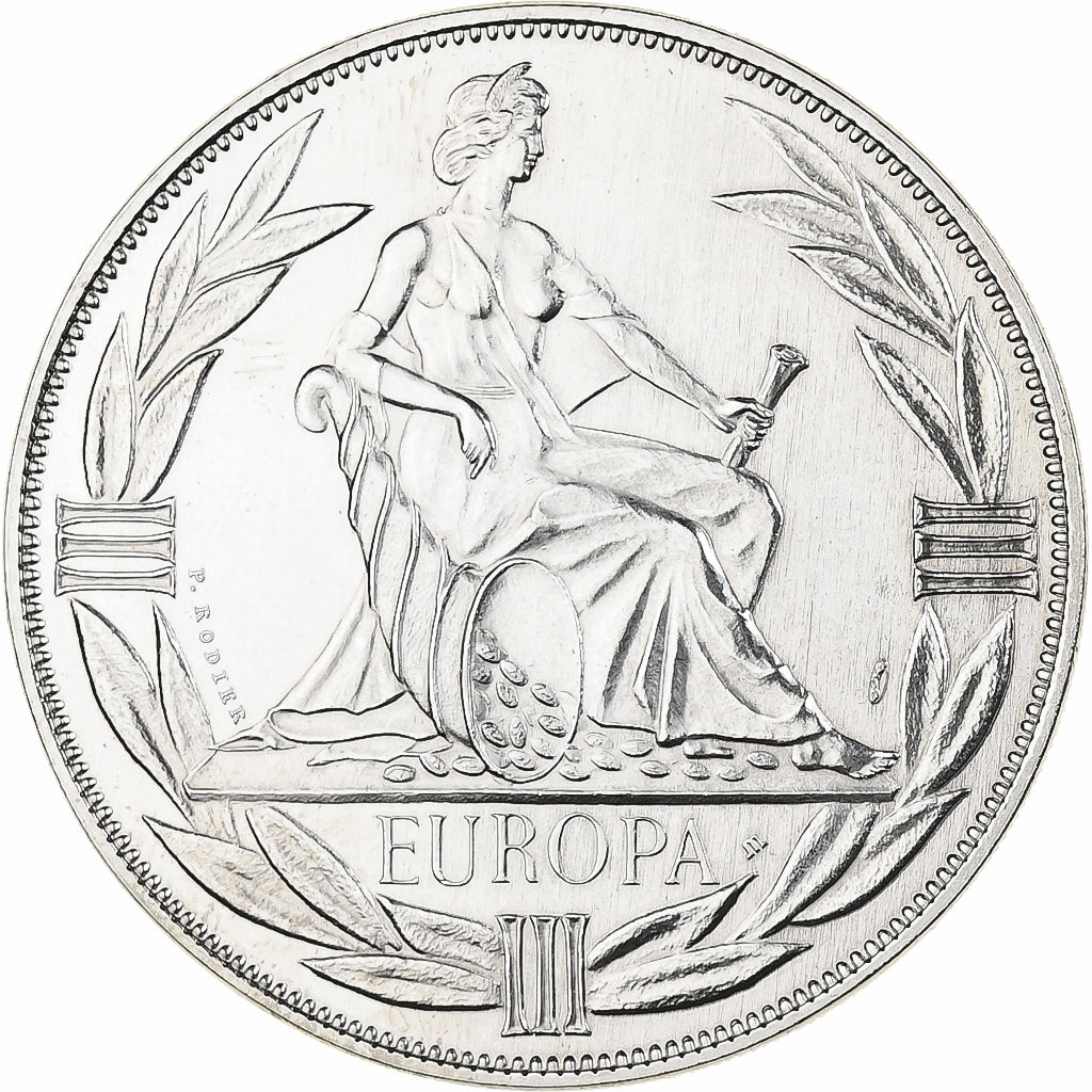 Francia, medaglia, Ecu Europa, Europe Assise, 1982, MDP, Rame-nichel, Rodier