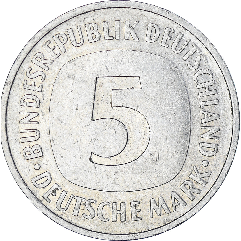 Coin, Germany, 5 Mark, 1992