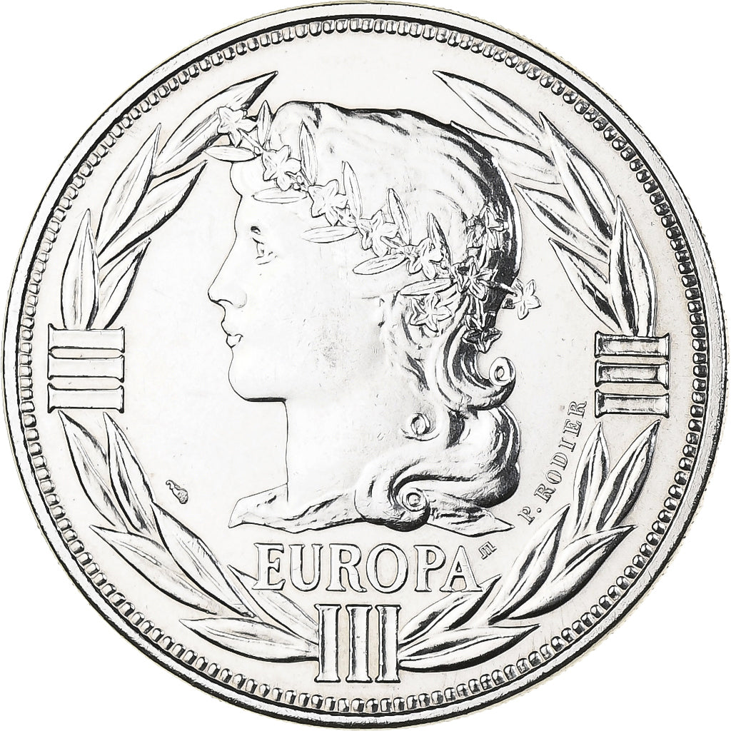 Frankreich, Medaille, Ecu Europa, 1985, MDP, Kupfer-Nickel, Rodier, STGL