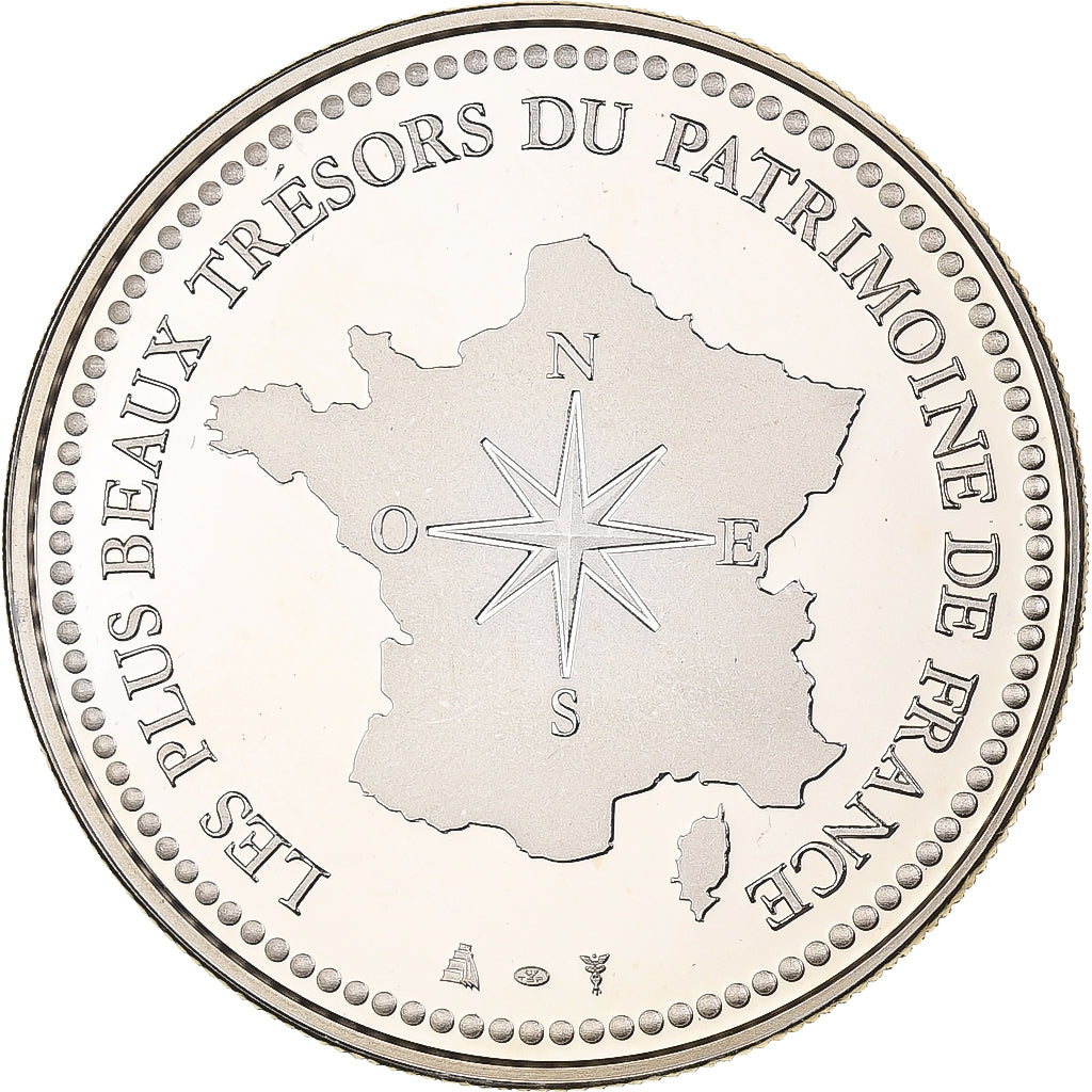 Francia, medaglia, Cathédrale de Reims, Utrecht, Rame-nichel, FDC